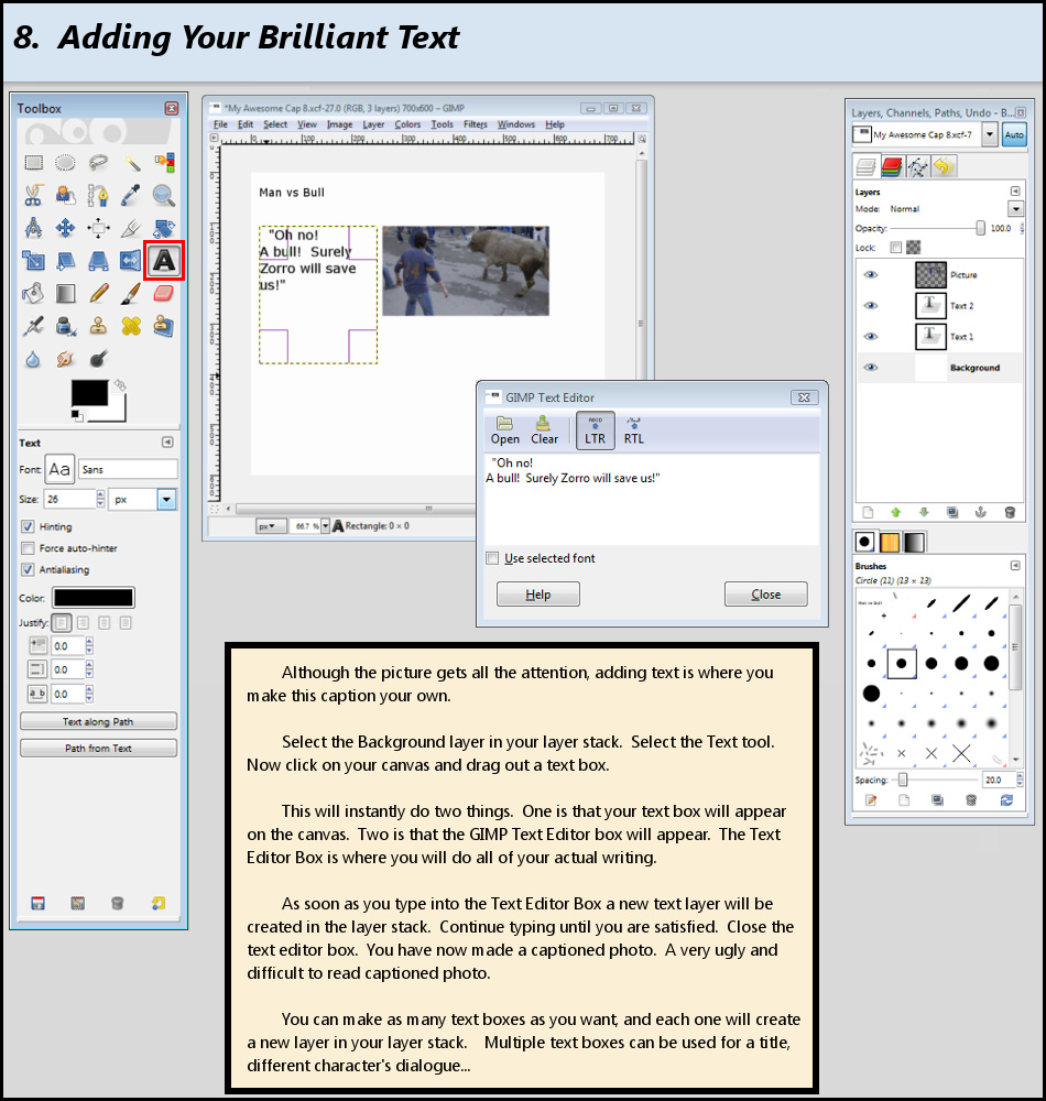 Gimp v2.6 Tutorial